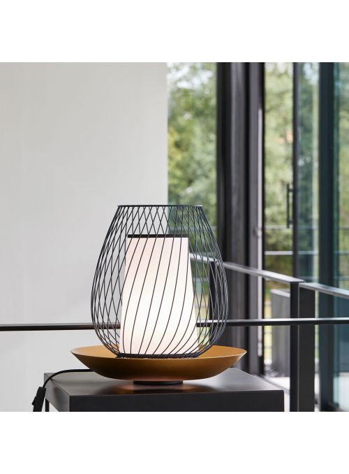 LAMPE OASIS METAL MURANO