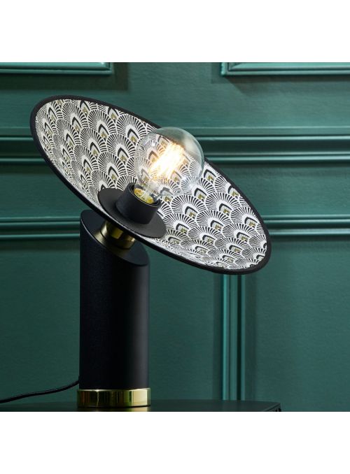 LAMPE GATSBY PAON NOIR