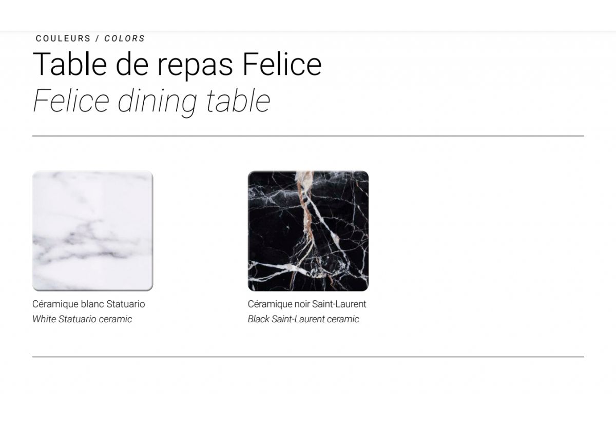 TABLE A RALLONGE RONDE FELICE