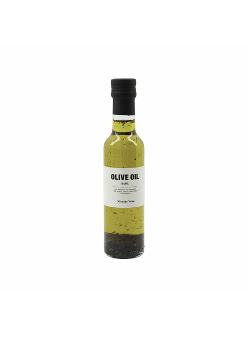 Olive oil with basil