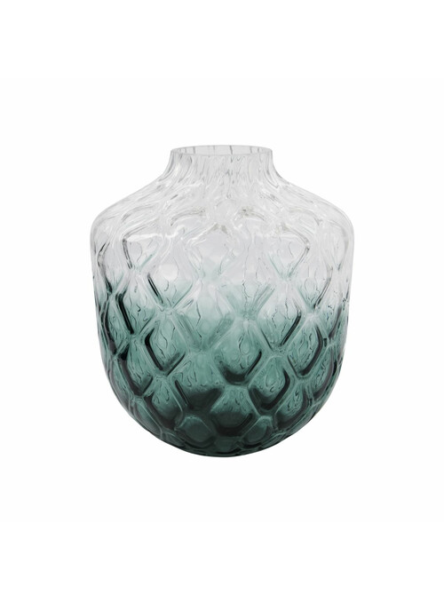 Vase, Art Deco, Vert