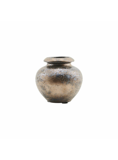 Vase, Mini, Bronze, Marron