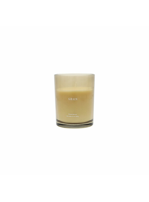 Bougie parfumée, Grain, Marron