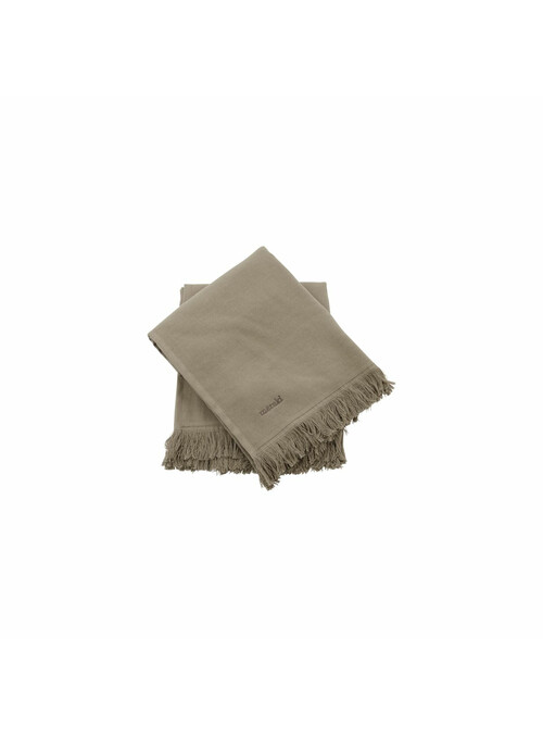 Serviette, Lunaria, Gris chaud