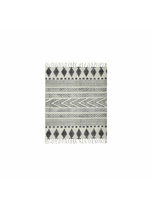 Tapis, Block, Gris noir