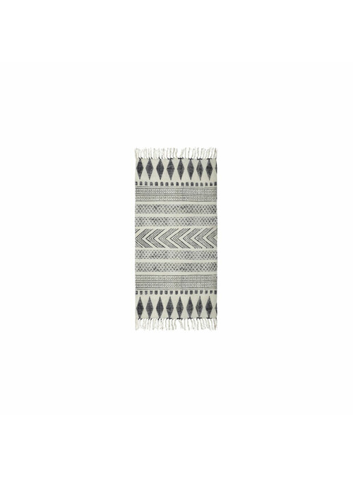 Tapis, Block, Gris noir