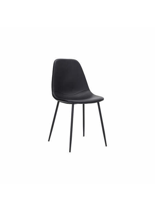 Chaise, Found, Noir