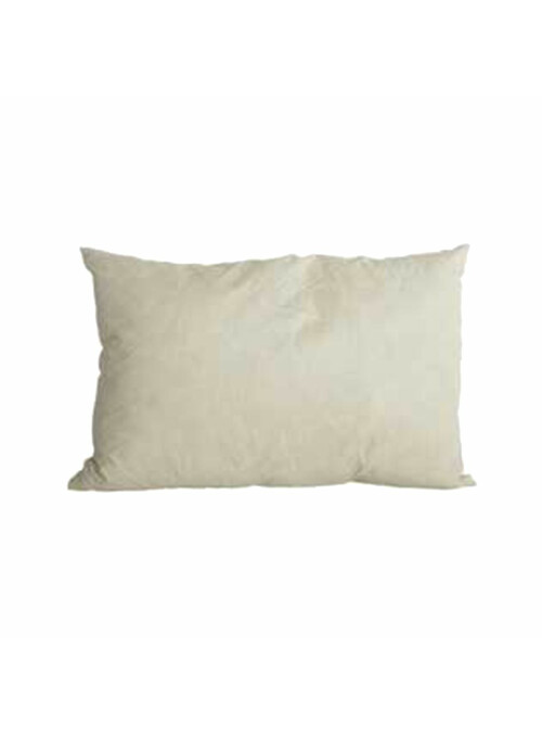 Rembourage de coussin, Blanc