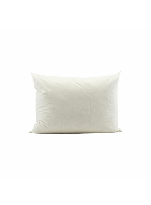 Rembourage de coussin, Blanc