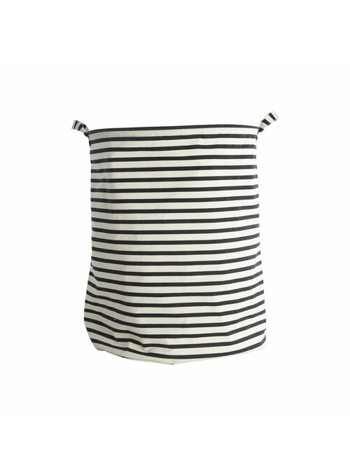 Sac à linge, Stripes, Noir