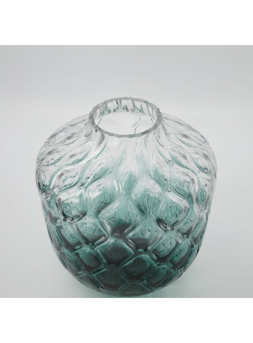 Vase, Art Deco, Vert