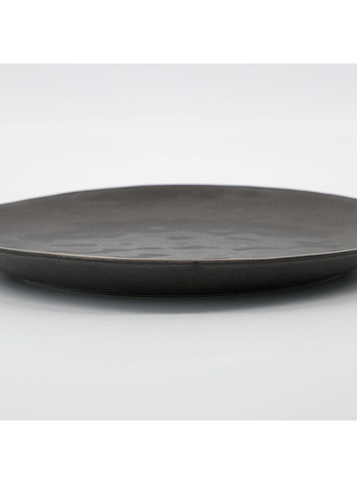 Assiette, Rustic, Gris foncé