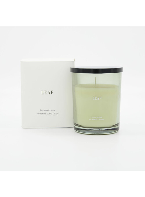 Bougie parfumée, Leaf, Vert