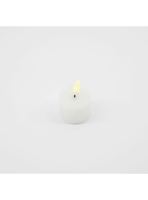 Bougie, LED, Blanc