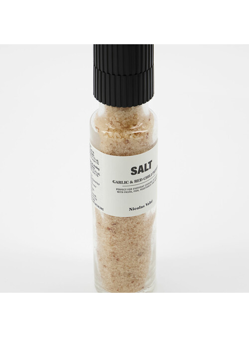 Salt, Garlic & Red Pepper