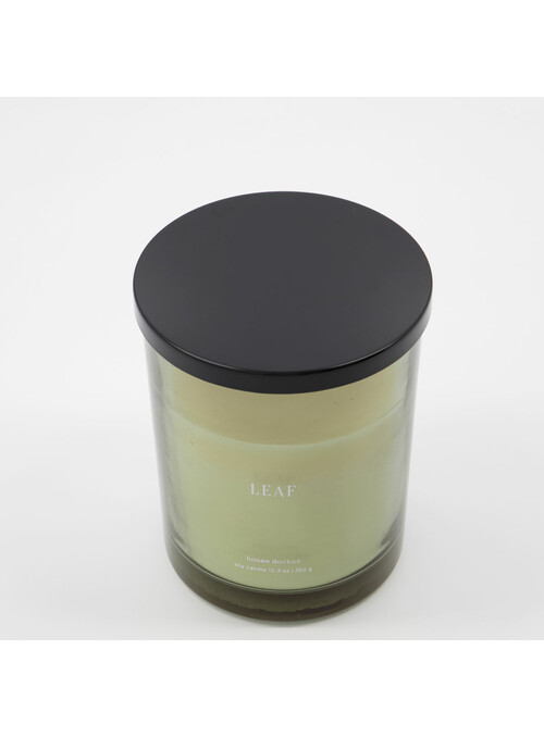 Bougie parfumée, Leaf, Vert