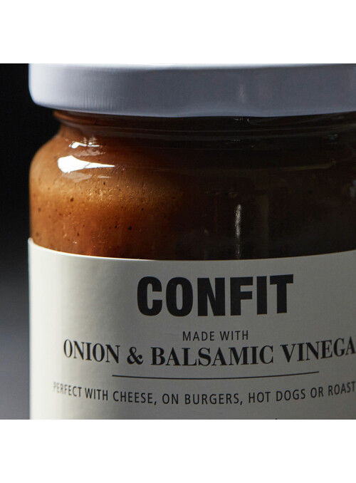 Confit, Onion & balsamic...