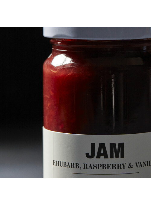 Jam, Rhubarb, Raspberry &...