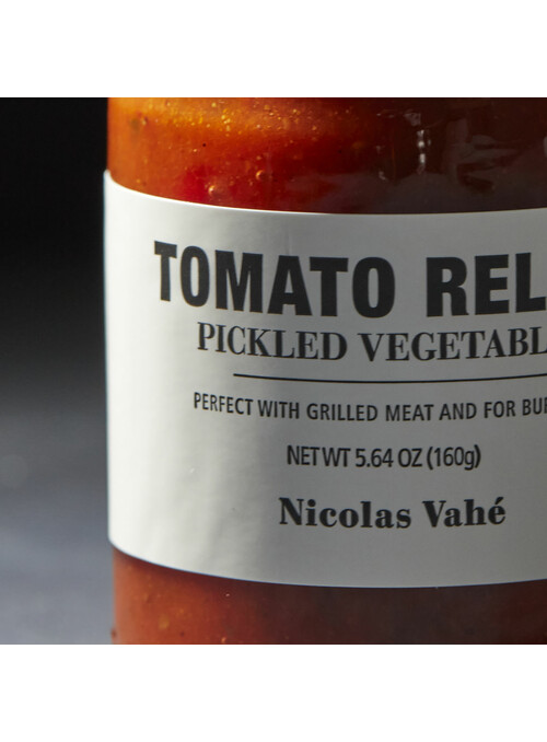 Tomato relish, pickled...