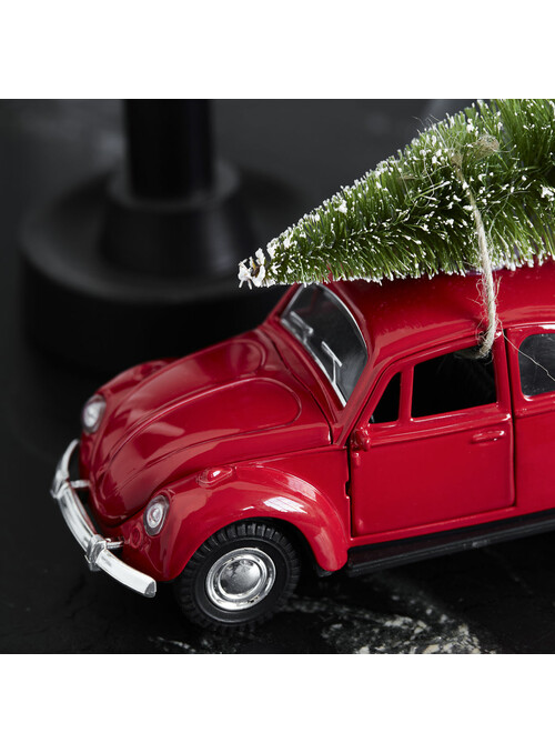 Décoration, Xmas car, Rouge