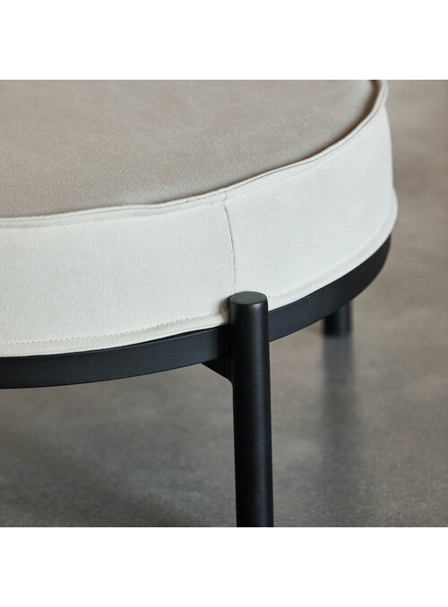 Tabouret, Coton, Sable