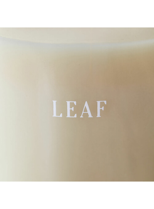 Bougie parfumée, Leaf, Vert