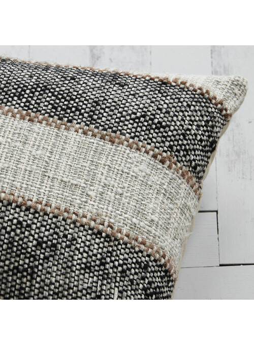 Housse de coussin, Linn, Gris