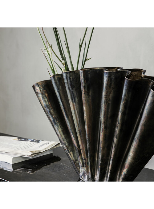 Vase, Flood, Marron antique