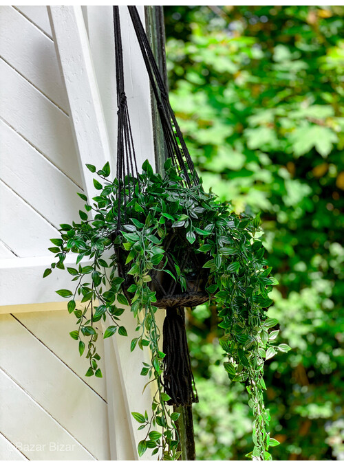 Le Porte-Plante En Macramé...