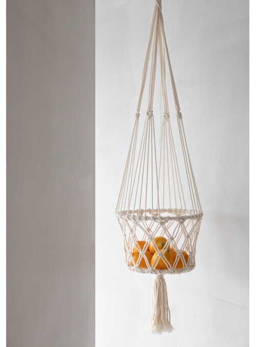 Le Porte-Plante En Macramé...