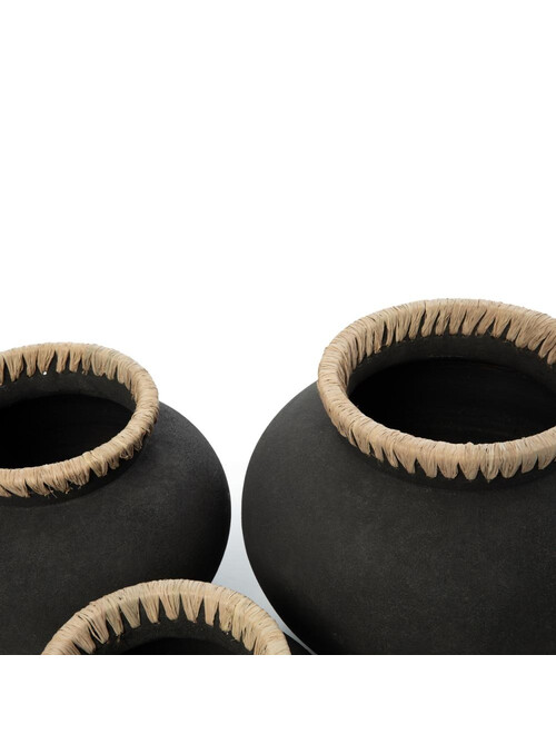 Le Vase Styly - Noir...