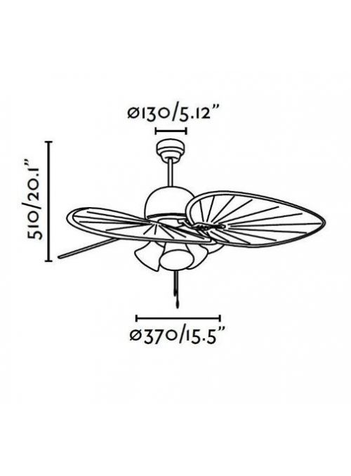 VENTILATEUR DE PLAFOND CUBA