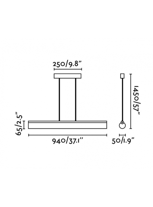 SUSPENSION LUCE