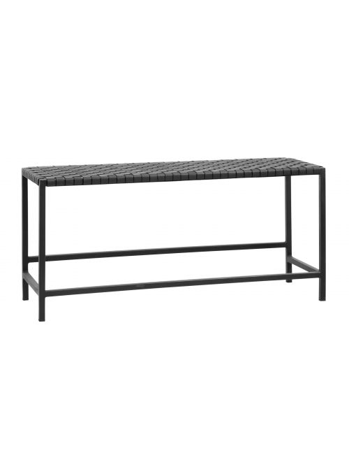 BANC TISSAGE CUIR