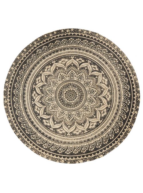 TAPIS ROND MAT