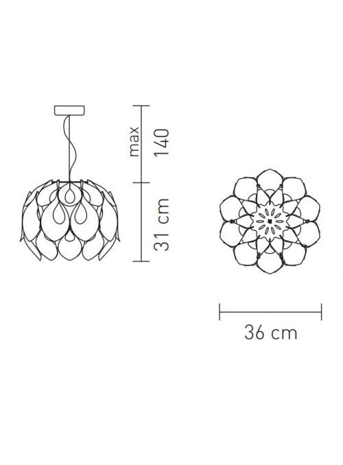 SUSPENSION FLORA SMALL