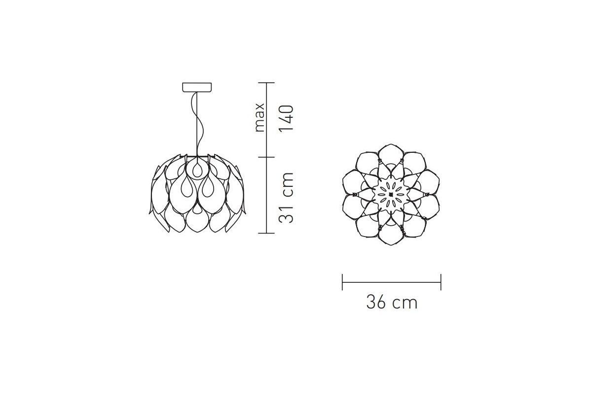 SUSPENSION FLORA SMALL