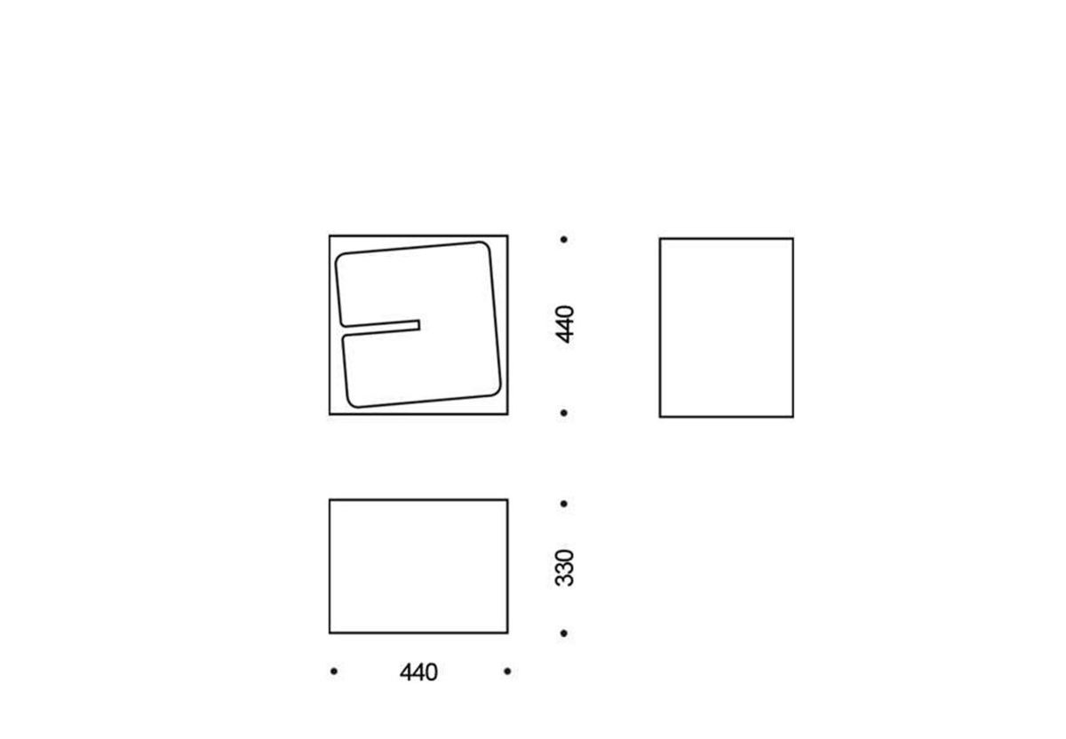 ETAGERE MODULAIRE QUBY