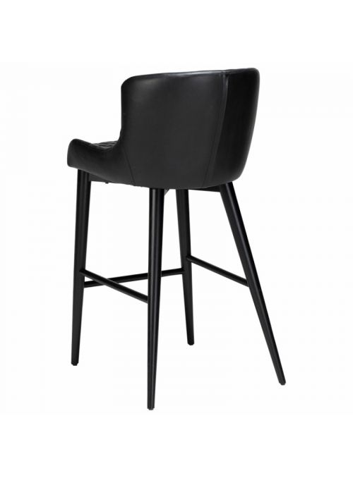 TABOURET DE BAR VETRO CUIR