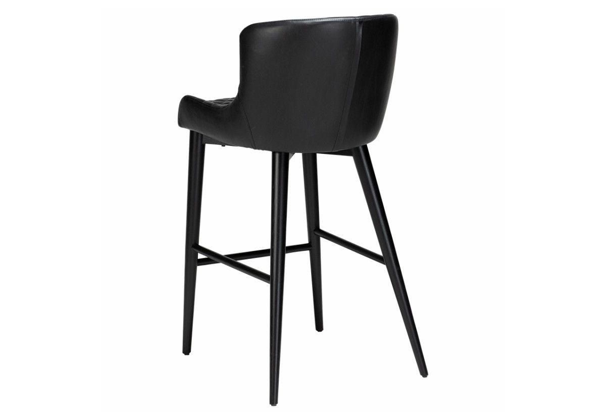 TABOURET DE BAR VETRO CUIR