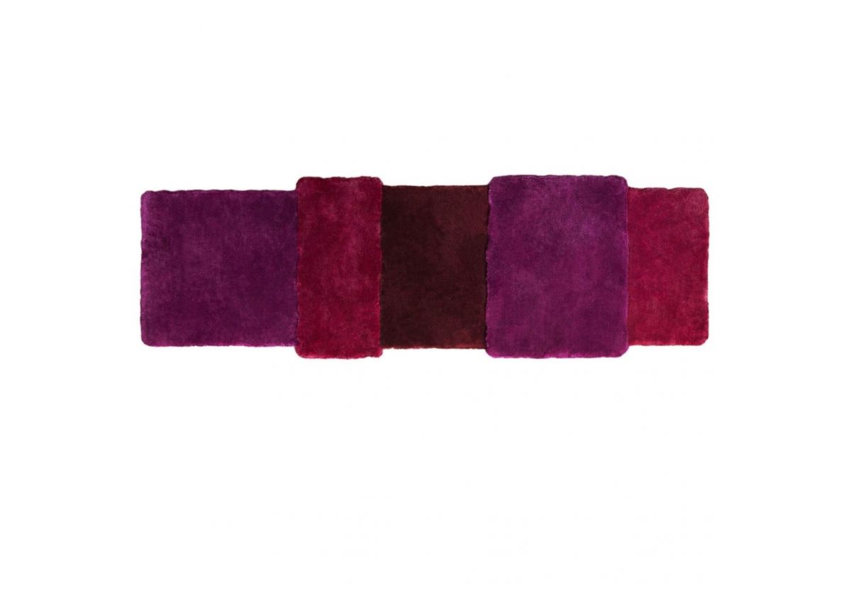 TAPIS OVER ROUGE RECTANGULAIRE