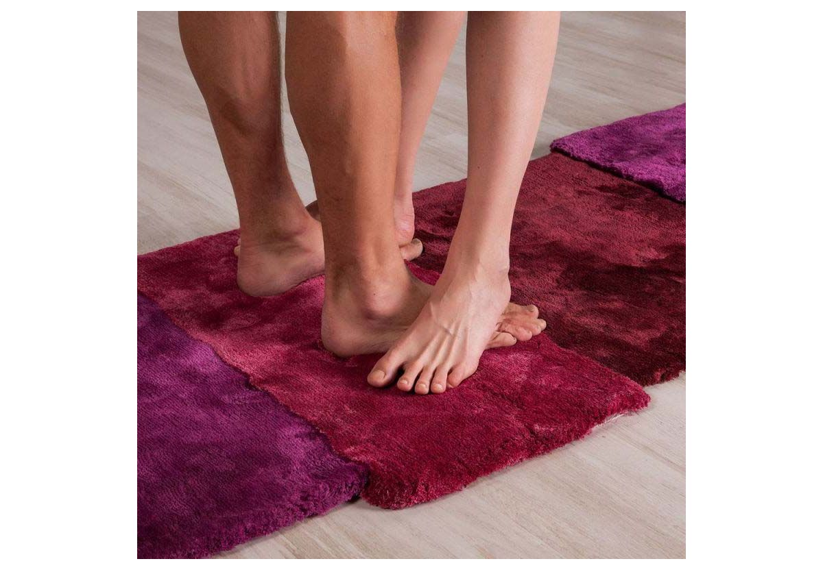 TAPIS OVER ROUGE RECTANGULAIRE