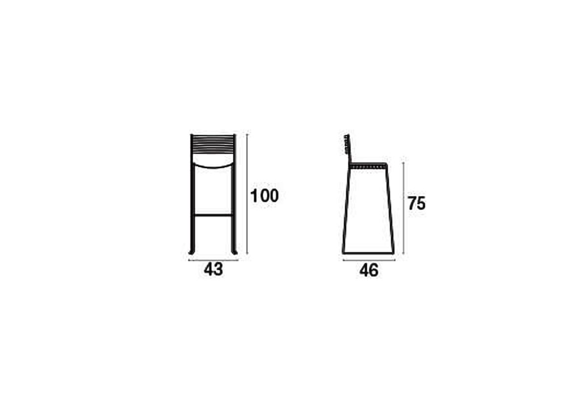 TABOURET AERO 