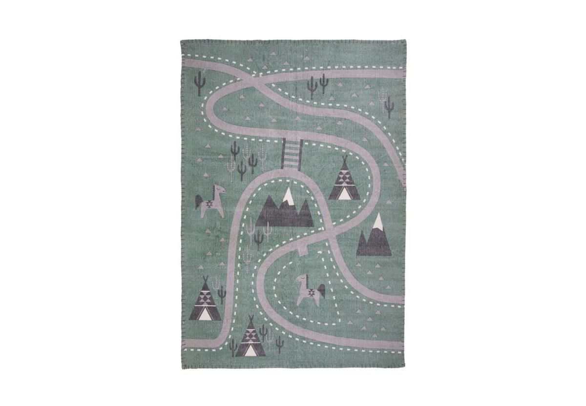 TAPIS LITTLE WESTERN VERT