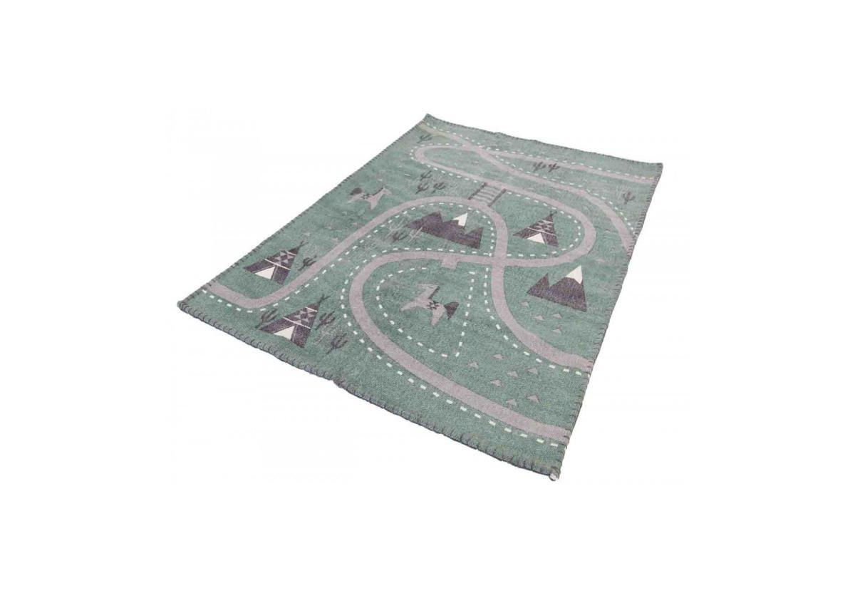 TAPIS LITTLE WESTERN VERT