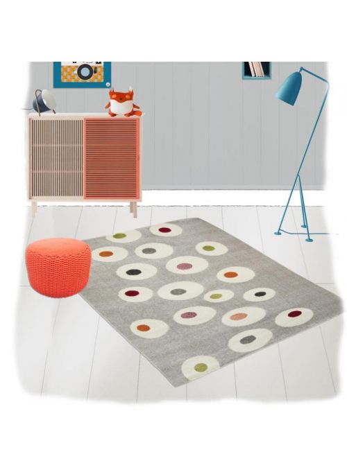 TAPIS DOT MULTICOLORE