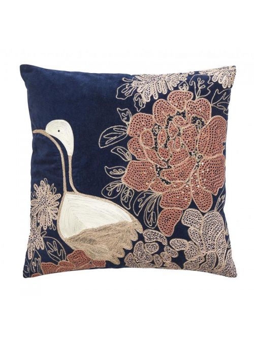 HOUSSE DE COUSSIN OISEAU