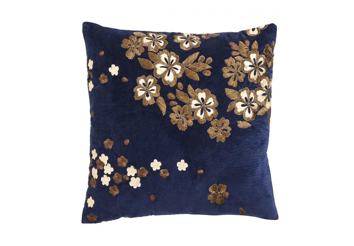 HOUSSE DE COUSSIN FLEURS