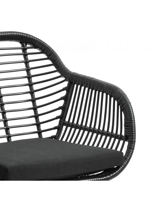 CHAISE DE JARDIN AVEC ACCOUDOIRS