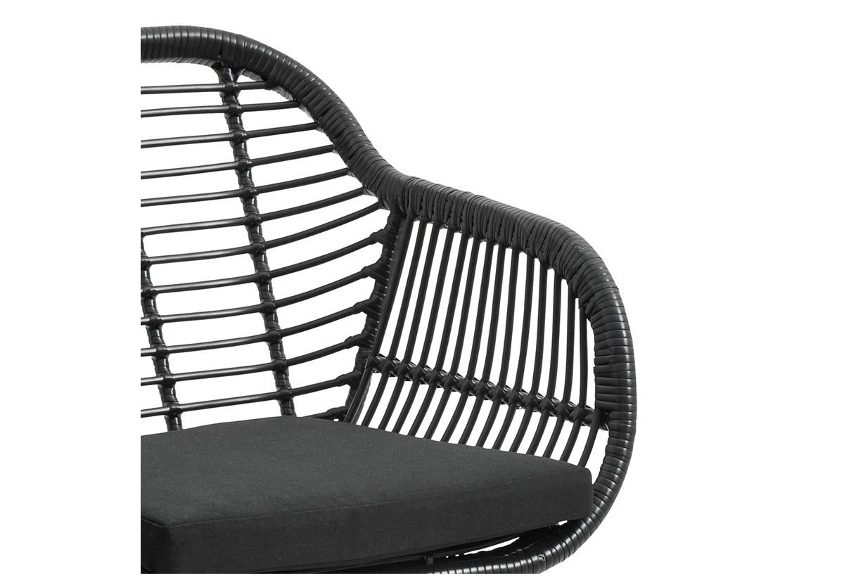 CHAISE DE JARDIN AVEC ACCOUDOIRS